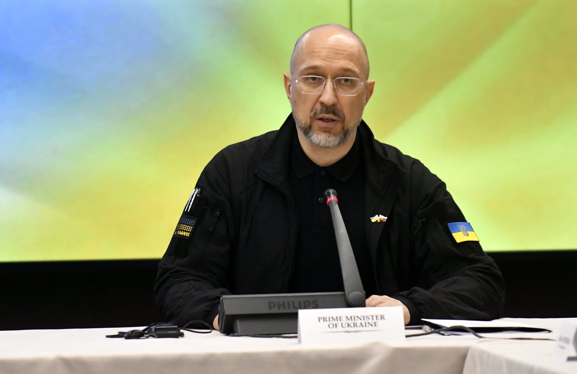 Predseda vlády Ukrajiny Denys Šmyhaľ.