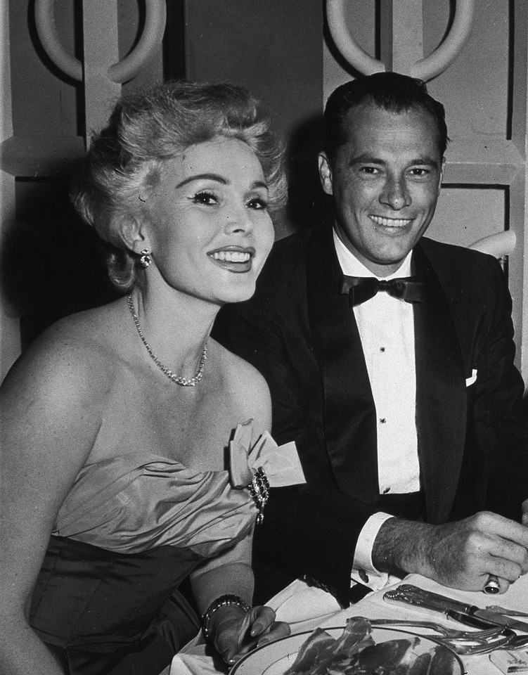 Zsa Zsa Gabor i Conrad Hilton jr.