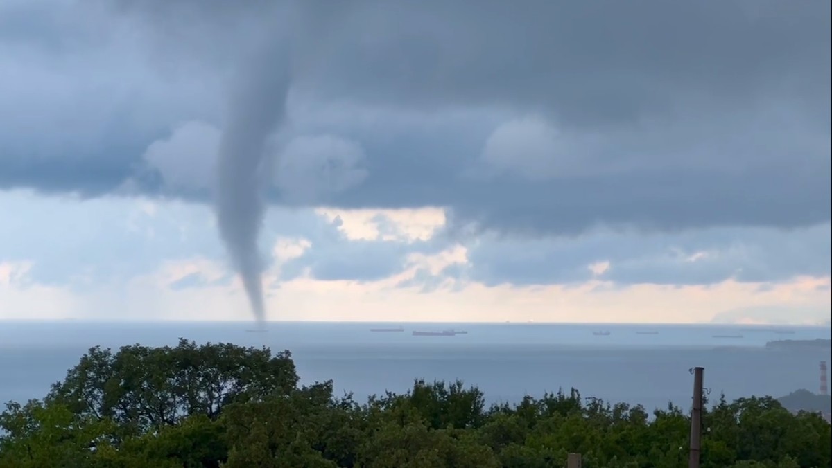 Tornado nieopodal pałacu Putina. Rosjanie pokazali nagrania