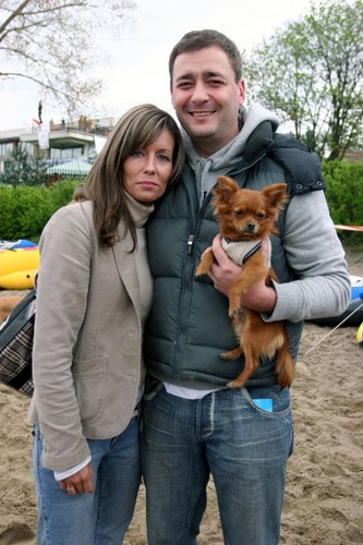 Małgorzata i Jacek Rozenkowie w 2005 r.