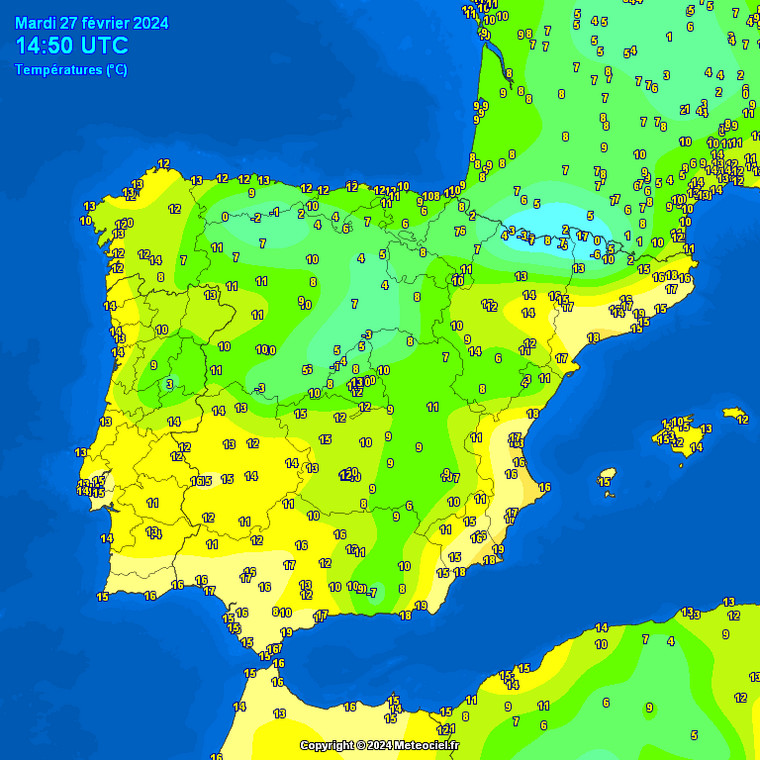 W Hiszpanii zrobiło się zimniej niż w Polsce