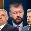 Čedomir Antić, Peter Mađar i Viktor Orban