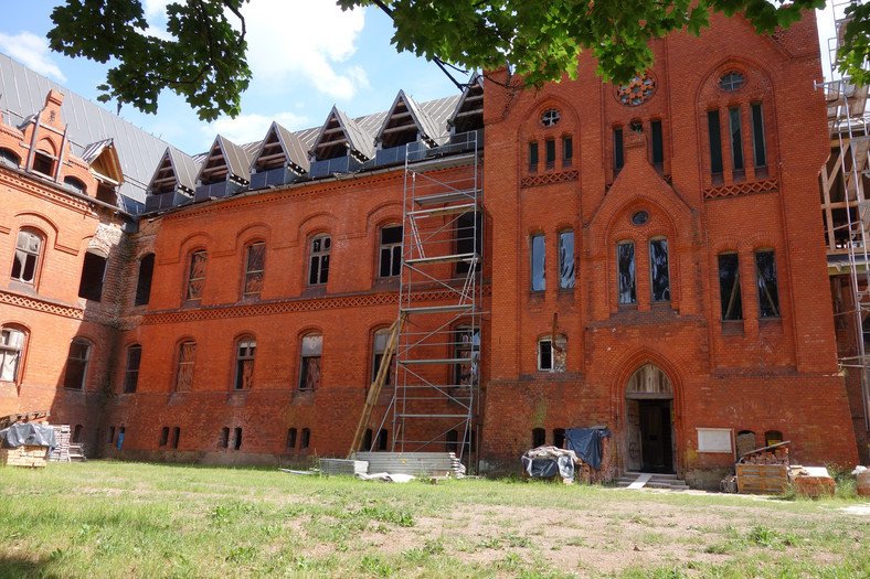 Prace remontowe w sokołowskim sanatorium