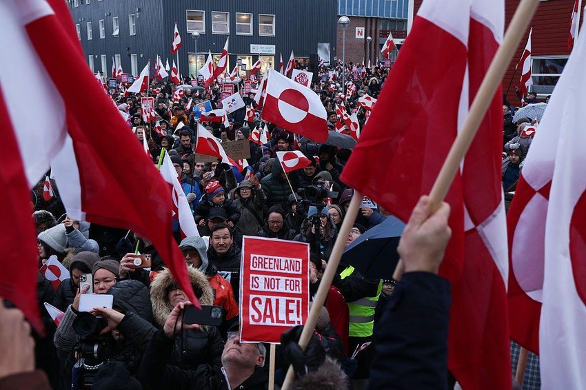 Stanovnici Grenlanda su u anketama rekli da ne žele da budu samo još jedna kupljena zemlja kojom će SAD proširiti teritoriju | Foto: Sean Gallup/Getty