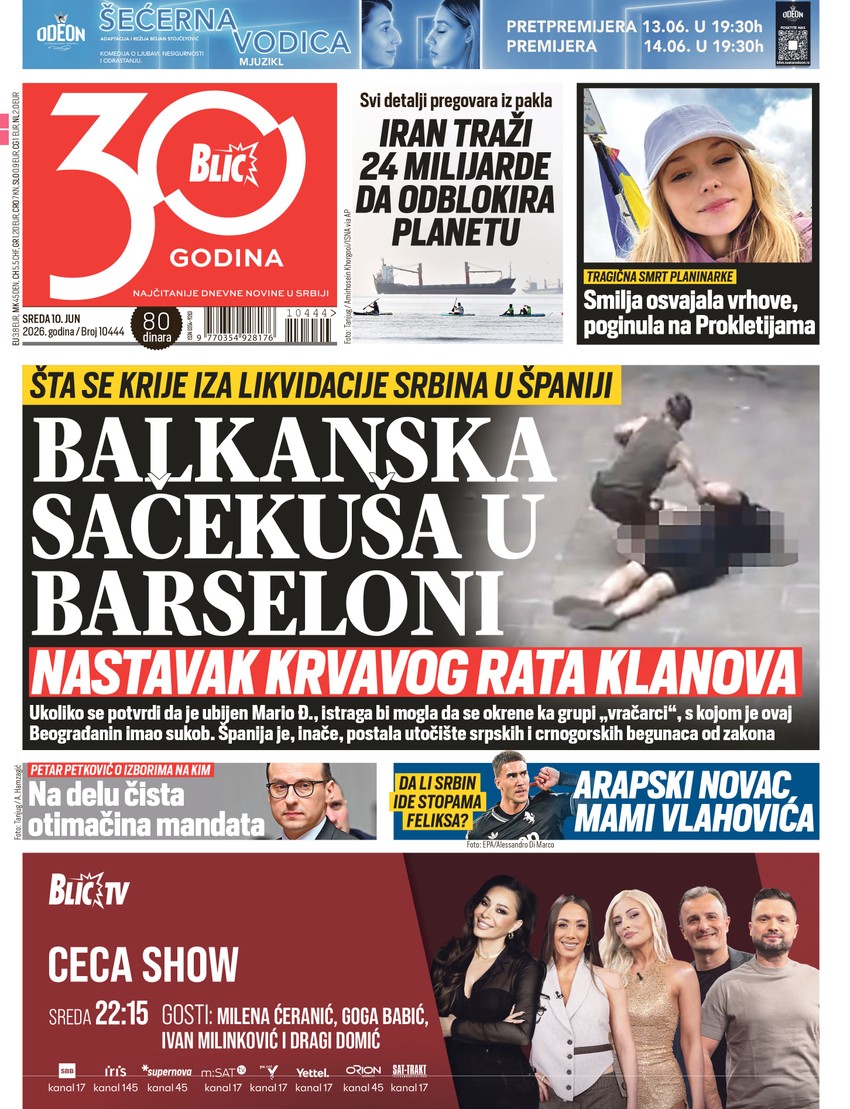 BLIC NASLOVNA