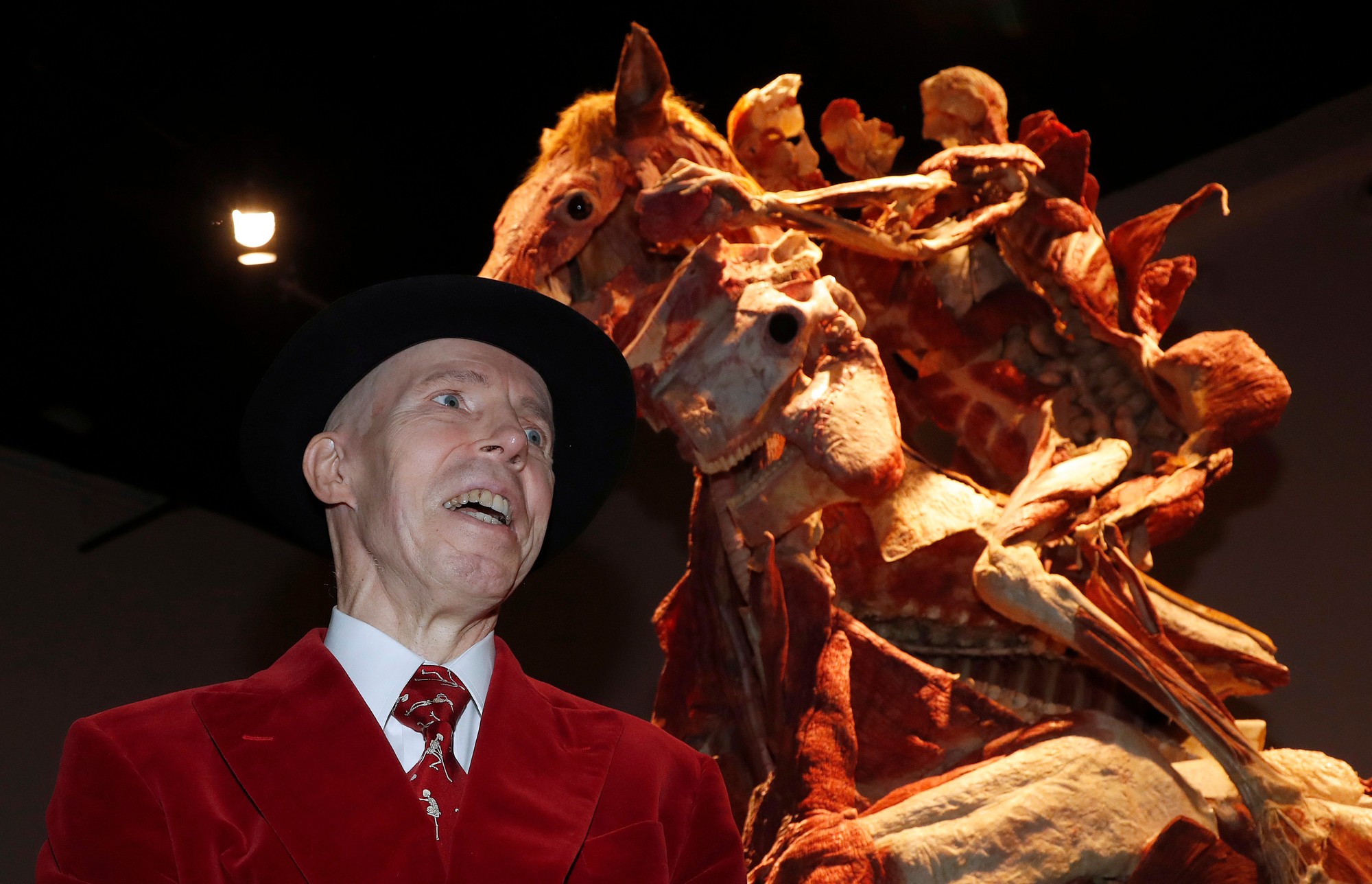 Nemecký anatóm Gunther von Hagens.