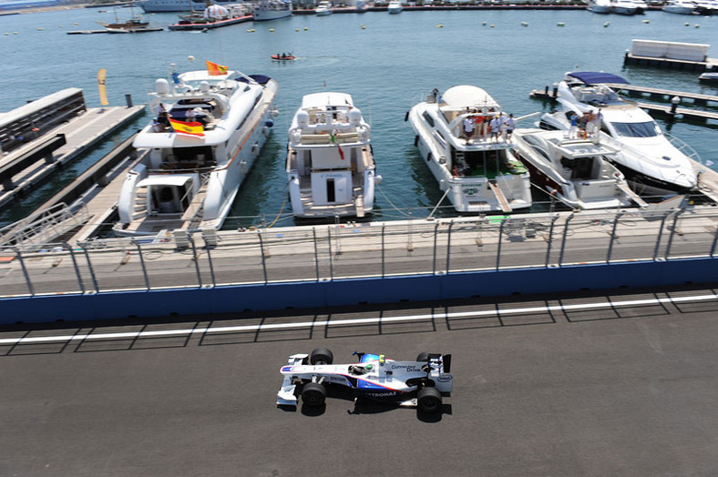 Grand Prix Europy 2009: szczęśliwy Barrichello (fotogaleria)