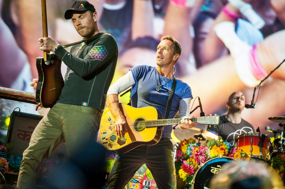 Coldplay w Polsce: Warszawa na dwie godziny stała się stolicą muzyki