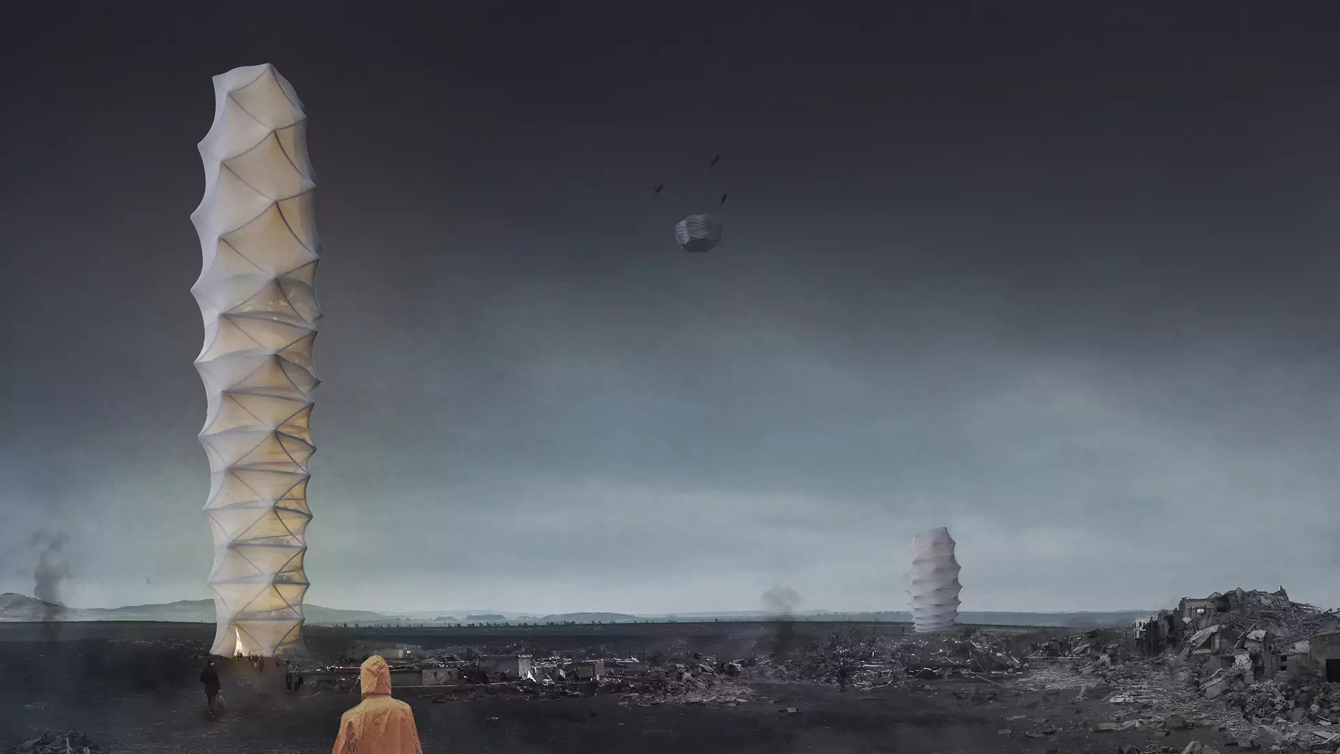 Wieżowiec do ustawienia w rejonie katastrof. Polacy wygrywają konkurs przełomowym projektem