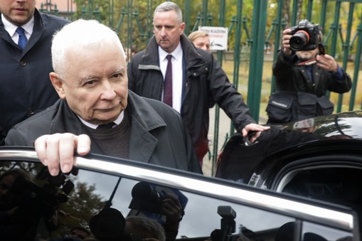 Prezes PiS Jarosław Kaczyński