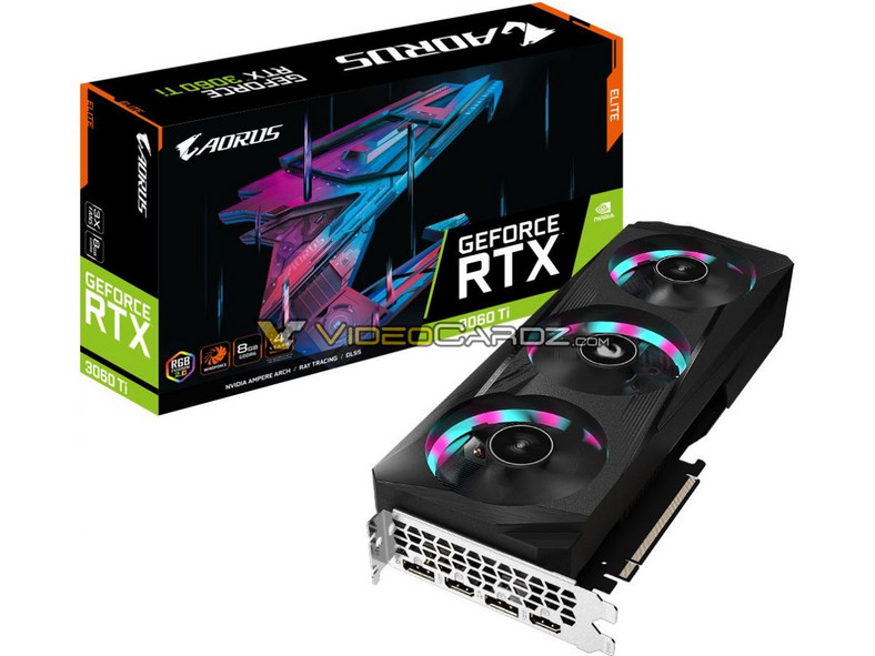 Aorus GeForce RTX 3060 Ti Elite