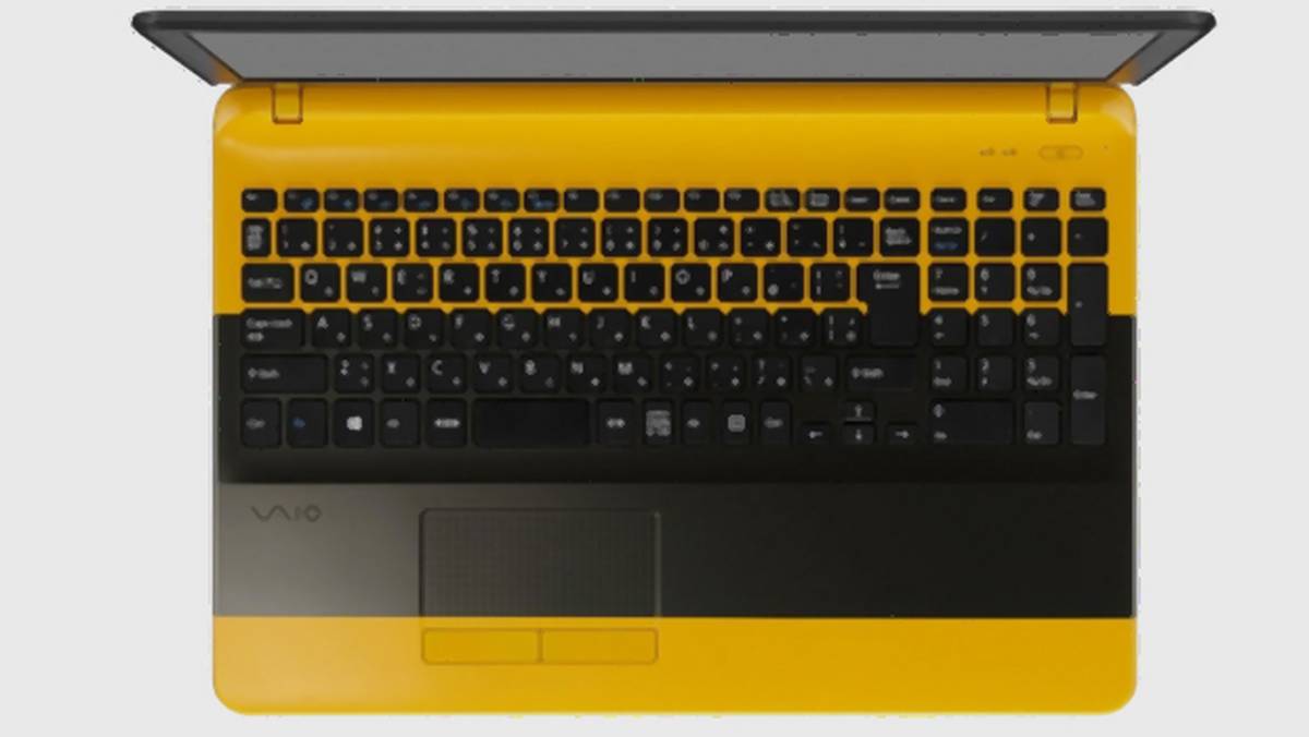 C15 - nowy dwukolorowy i stylowy laptop od VAIO