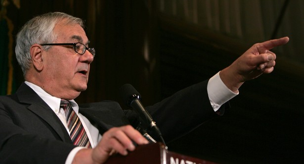 Barney Frank, przewodniczący Komisji Finansów amerykańskiego Kongresu