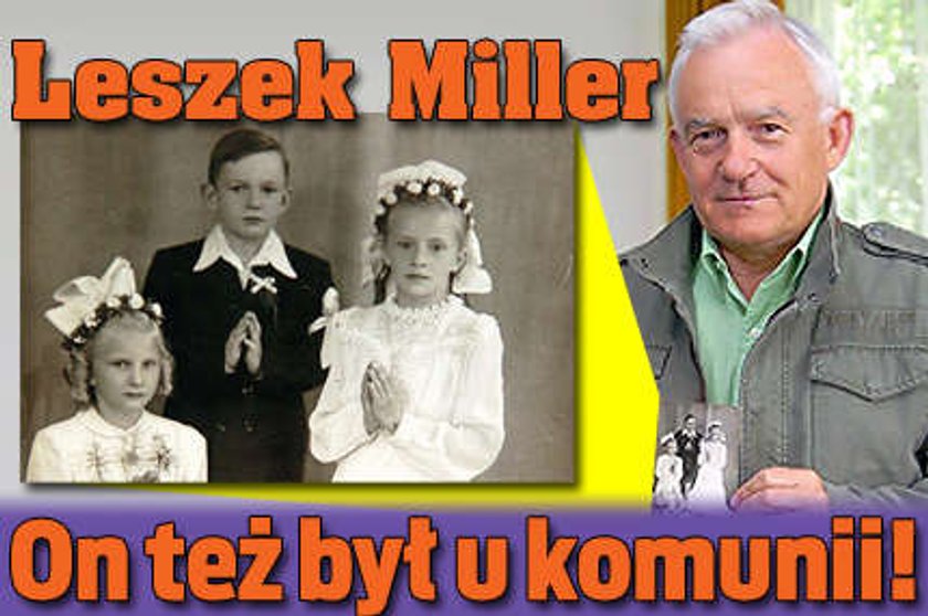 Leszek Miller też był u komunii! Zobacz zdjęcia!