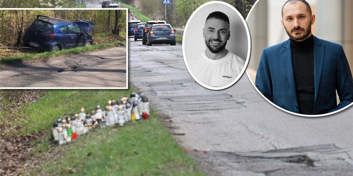 Tragiczny wypadek posła Łukasza Litewki. Miasto sprawdziło drogę