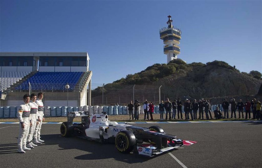 Sesja treningowa F1 w Jerez