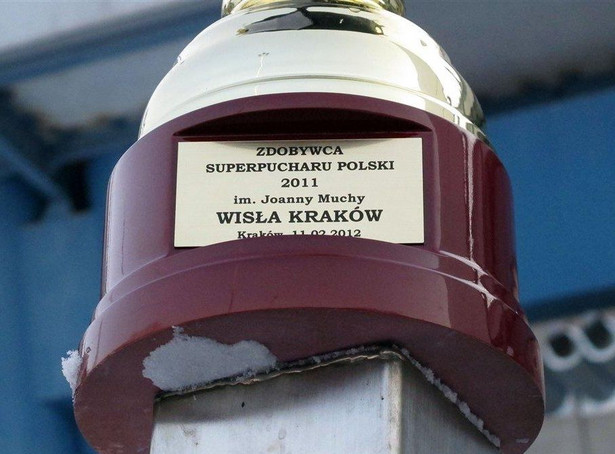 Piłkarze Wisły Kraków zdobyli Superpuchar... Joanny Muchy