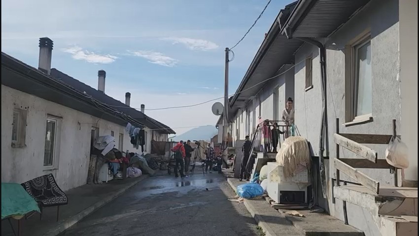 Mesto gde je pronađen promrzli dečak