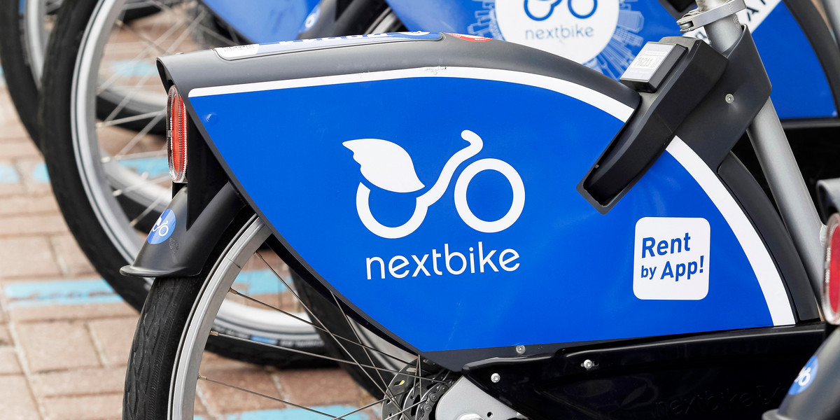 Nextbike jest operatorem rowerów miejskich