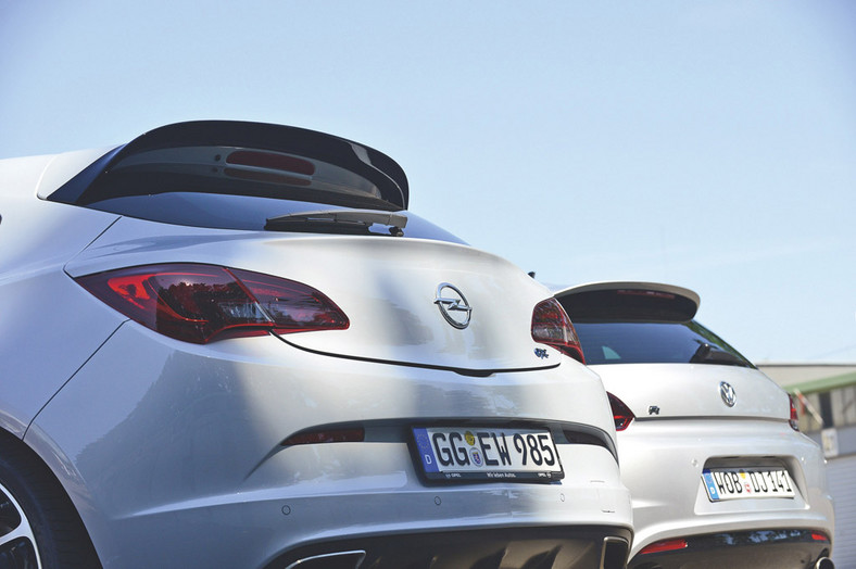 Astra OPC kontra Scirocco R: czy Opel pokona Volkswagena