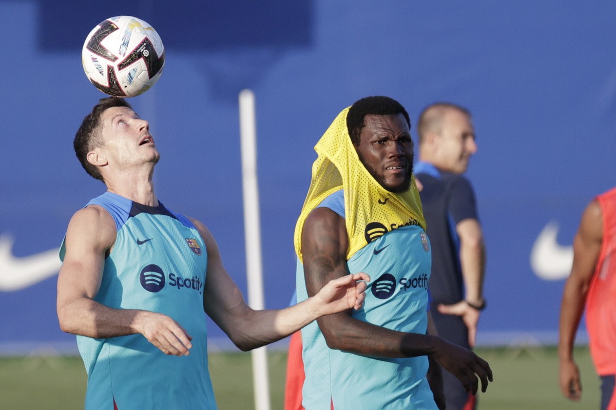 Robert Lewandowski i Franck Kessie