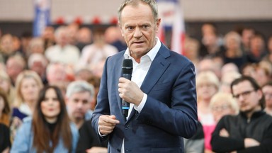 Wyniki wyborów exit poll. Donald Tusk stanowczo: to jest koniec rządów PiS-u