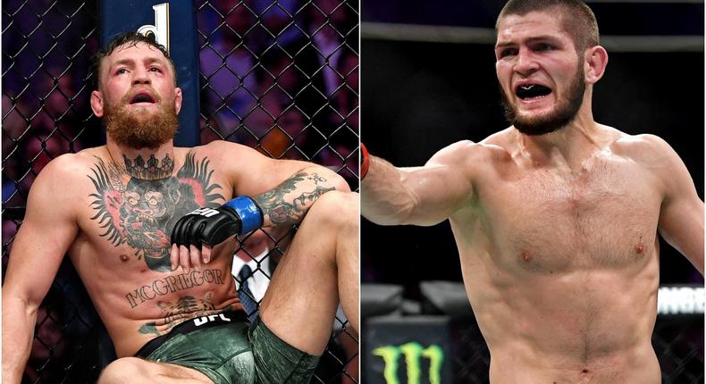 Khabib Nurmagomedov and Conor McGregor