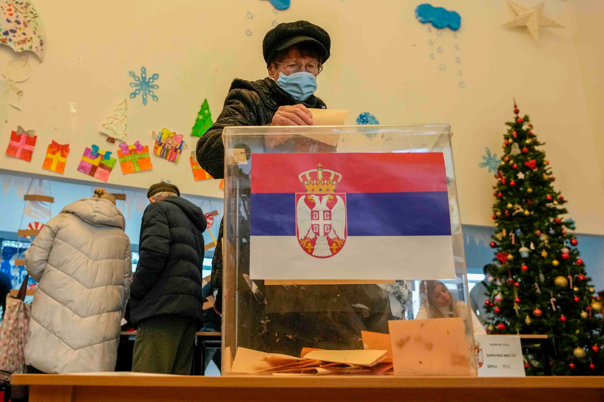 Srbské protesty.