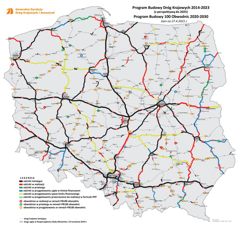 Drogi szybkiego ruchu w Polsce - realizacja, plany budowy i remonty