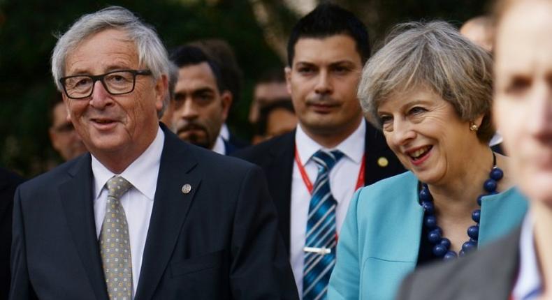 Wednesday's meeting will be the first between May and Juncker since the British leader triggered Article 50 of the EU's Lisbon Treaty, launching two-year divorce proceedings