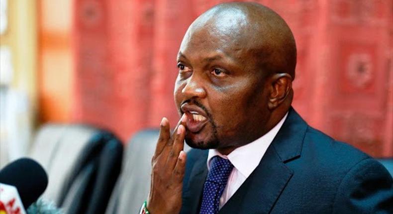 Gatundu South MP Moses Kuria 