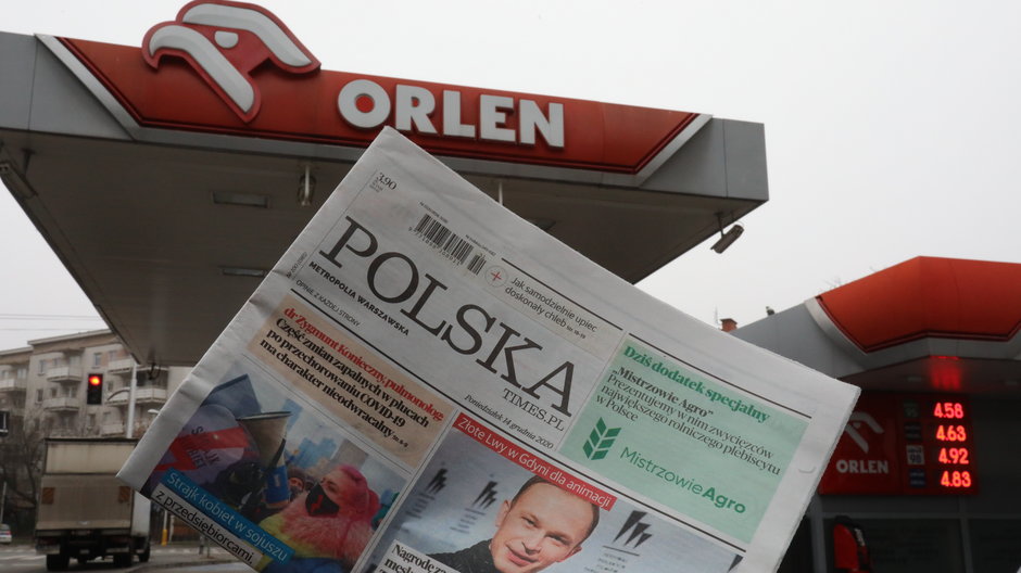 Orlen jest właścicielem Polska Press od grudnia 2020 r.