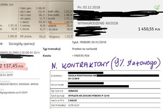 Nauczyciele pokazują swoje wynagrodzenia. Daleko im do średnich podawanych przez MEN