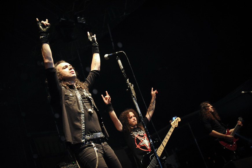 Moonspell na Seven Festival (fot. Artur Rawicz / Onet.pl)