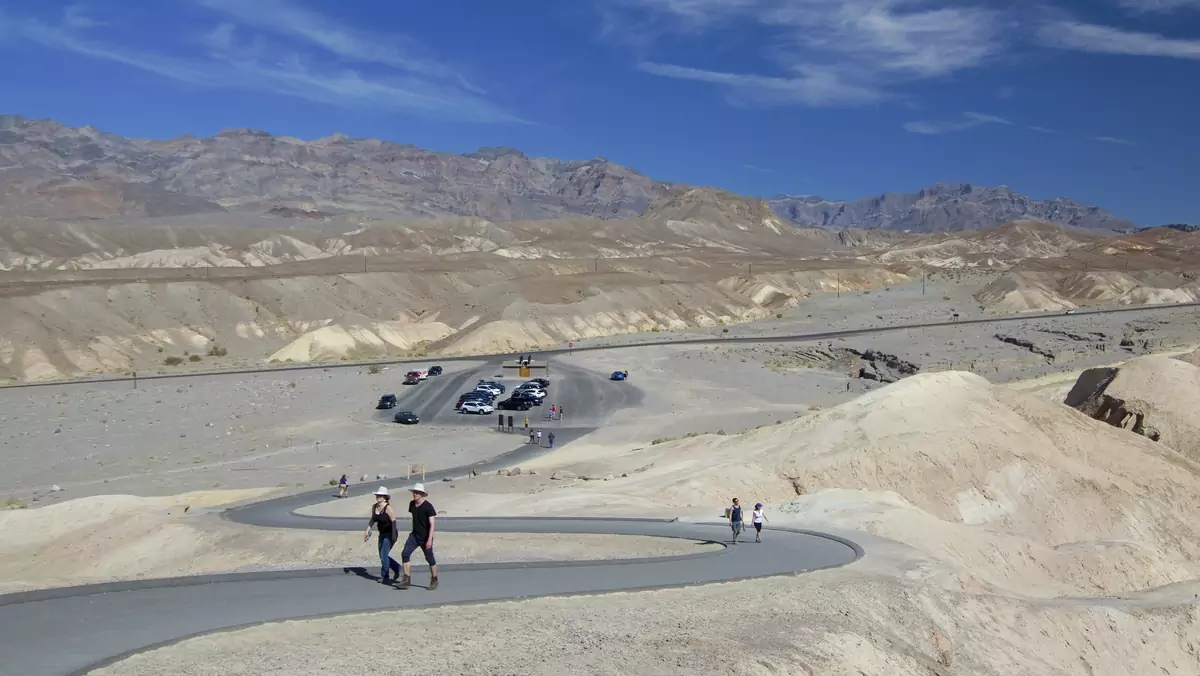 Zabriskie Point Dolina Śmierci