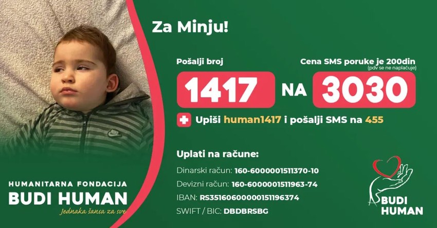 Minja Lapčević, Budi human