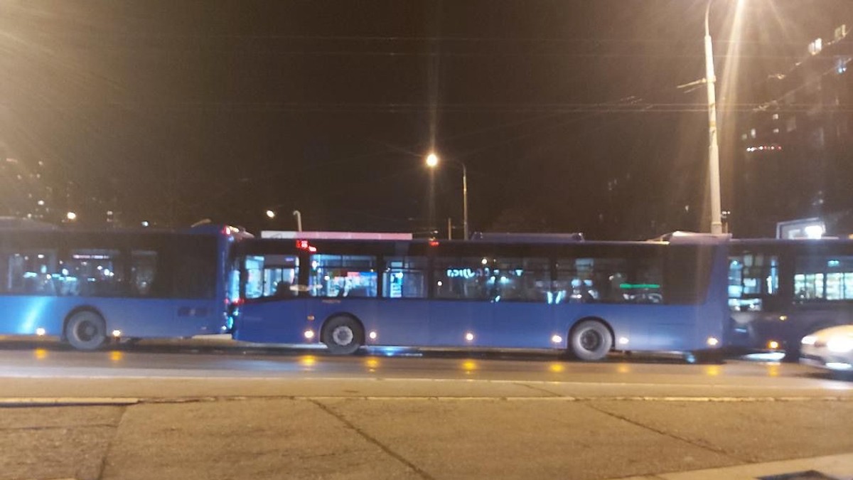 Lančani sudar na Banjici 