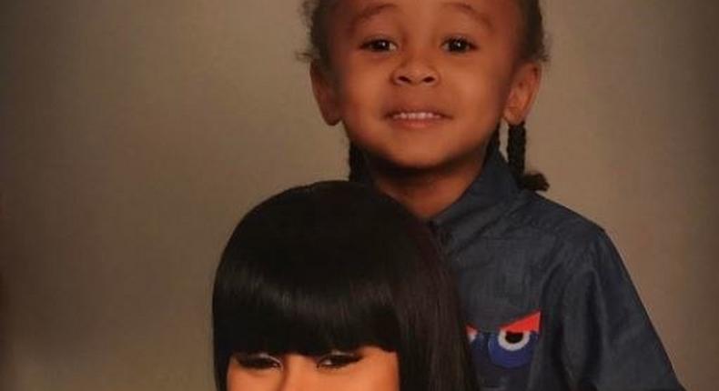 Blac Chyna shares portrait with Dream Kardsahian and King Cairo