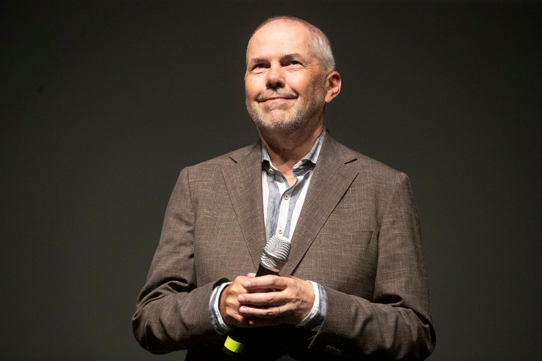Český herec, hudobník a moderátor Marek Eben.