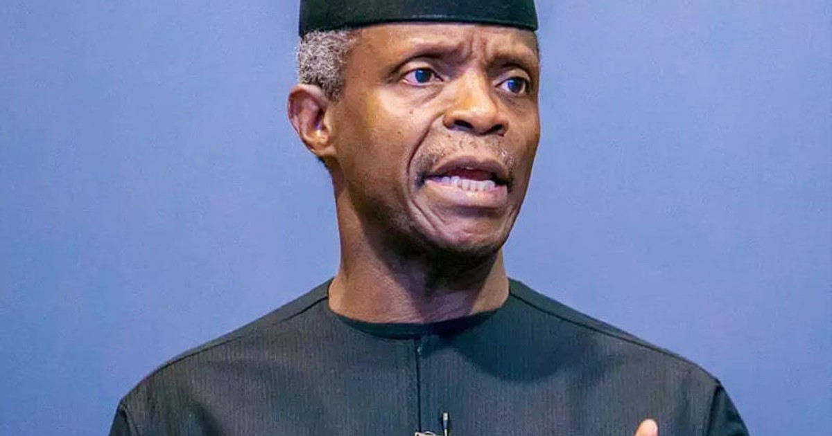 There are masterminds in all corners of Nigeria, says Osinbajo - Vimarsana News