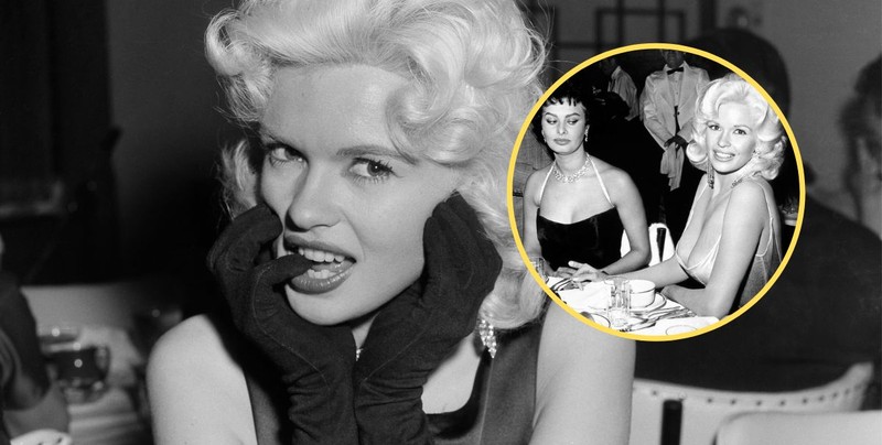 Przed Kardashiankami była Jayne Mansfield. Jej dekolt przeraził Sophię Loren