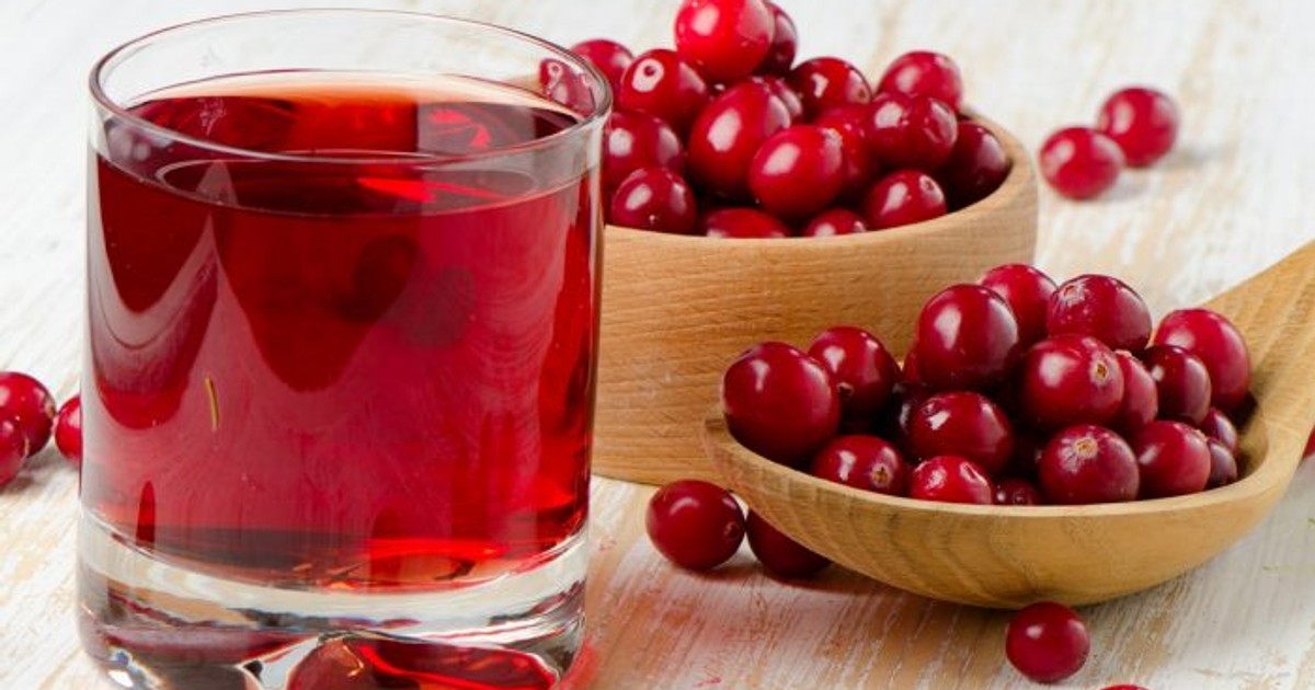 Great benefits of cranberry juice, drink cranberry juice every day