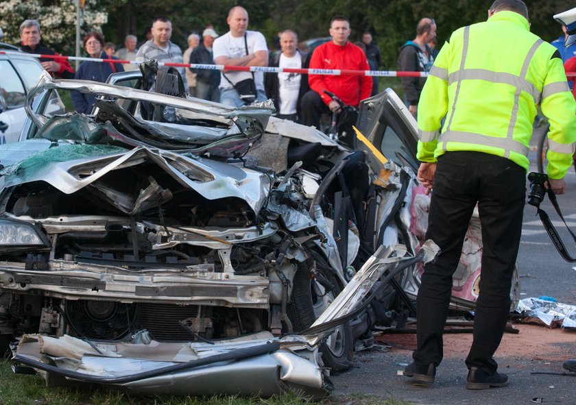 Wypadek na rondzie Sybiraków