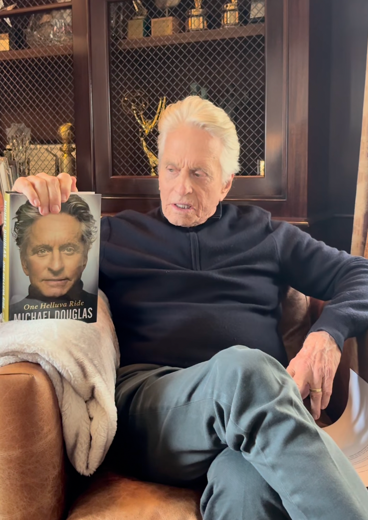 Americký herec Michael Douglas. 