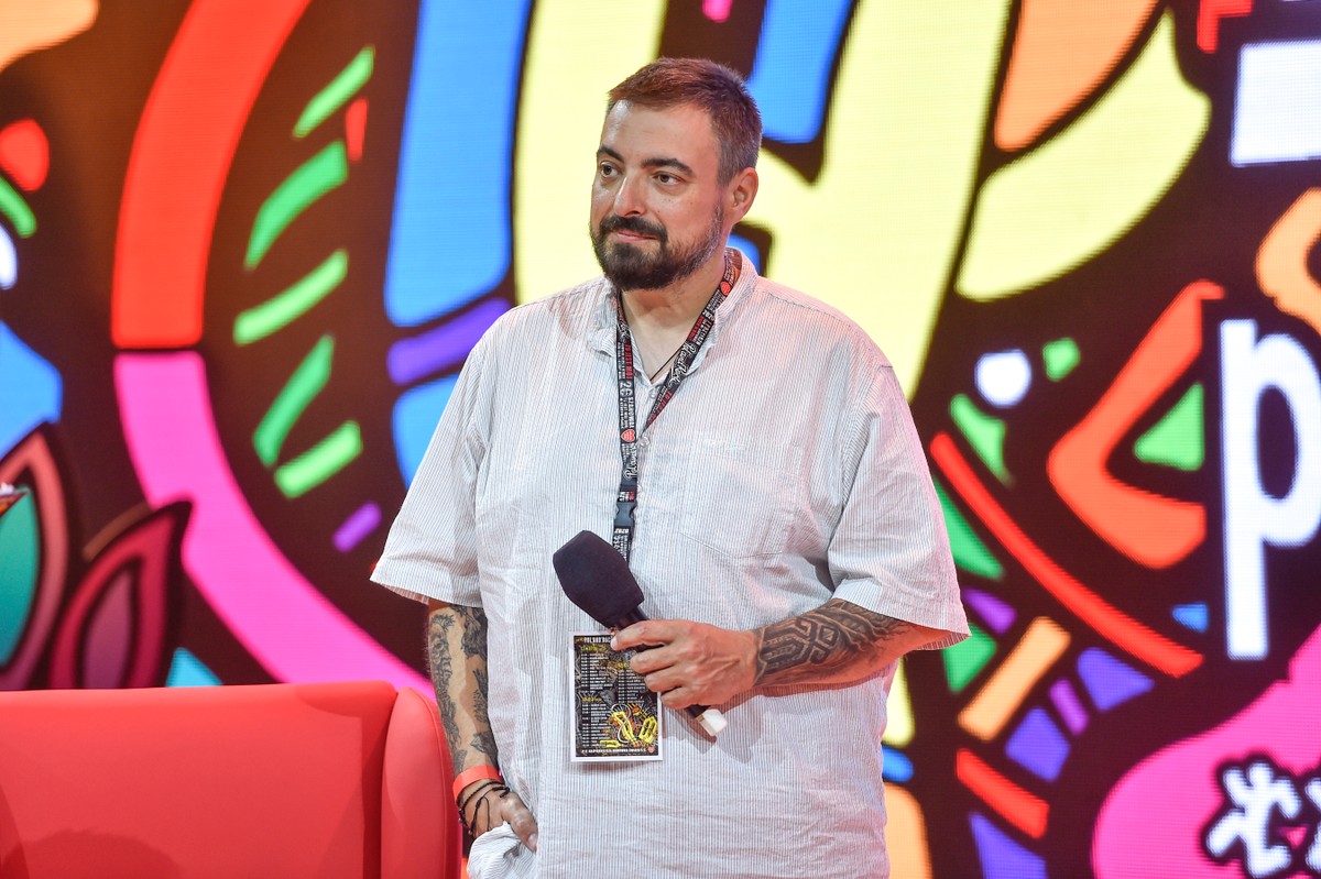 scena z: Tomasz Sekielski, SK:, , 26. Pol'and'Rock Festival - NajpiÄ™kniejsza DomĂłwka Ĺšwiata - piÄ…tek, fot. Kurnikowski/AKPA