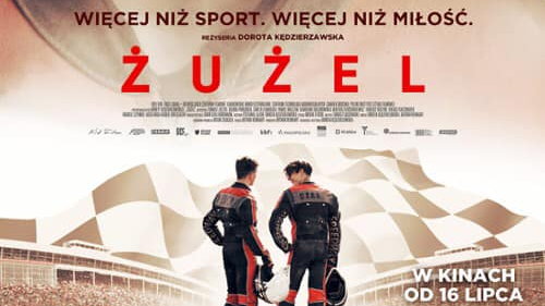 Plakat filmu „Żużel”