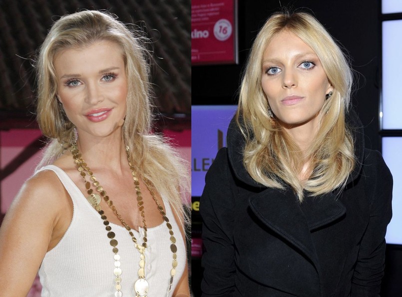 Anja Rubik i Joanna Krupa