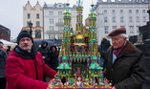 Lewandowski i papież Franciszek w szopce krakowskiej