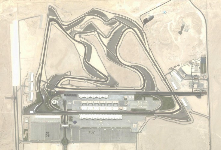 GP Bahrajnu. Tor Sakhir