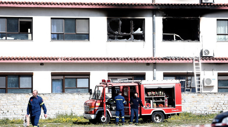 Robbanás történt egy görög kórház covid-osztályán: a keletkezett tűzben többen megsérültek, egy páciens az életét vesztette /Fotó: Profimedia